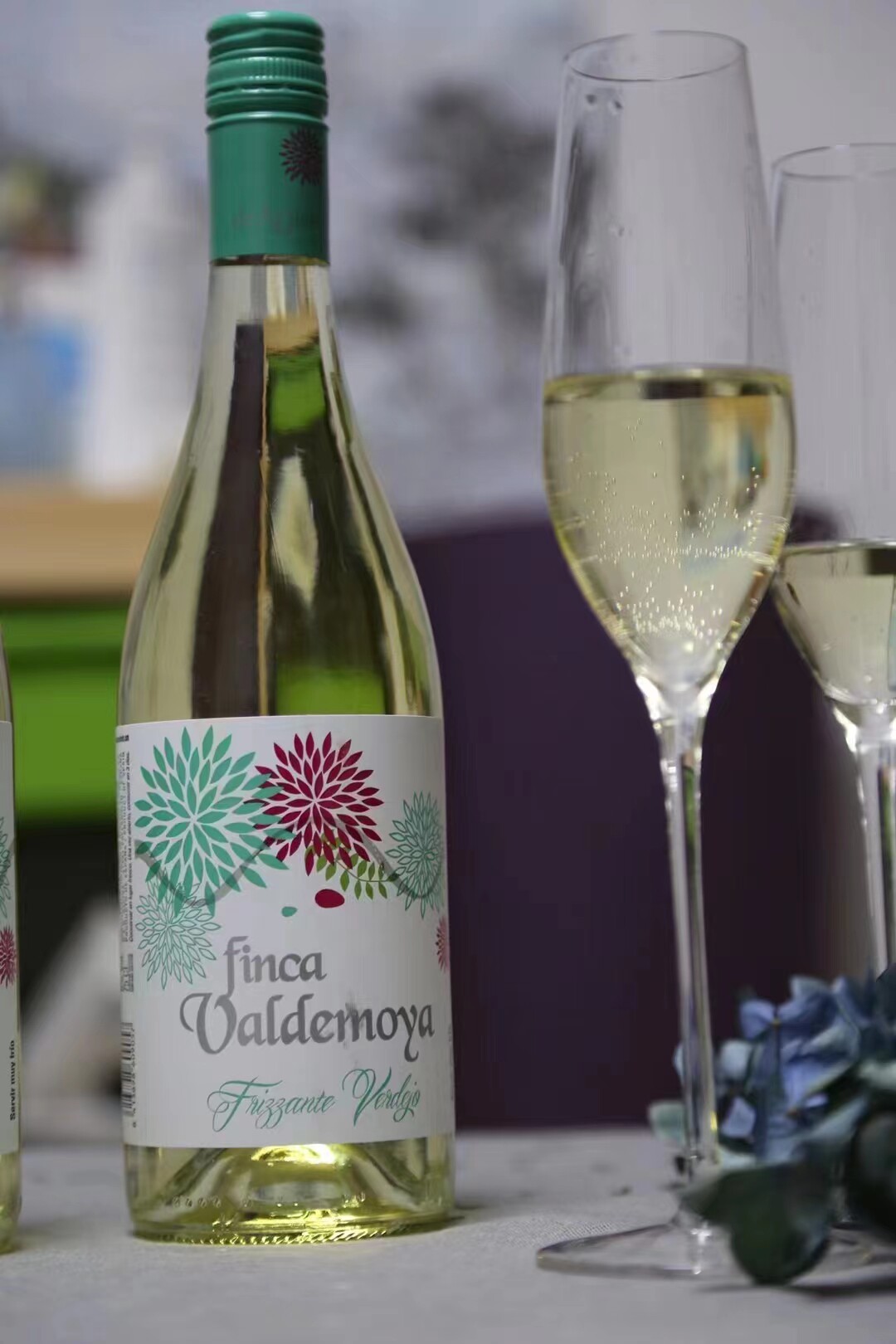 原装西班牙进口 finca valdemoya 茉雅甜白起泡葡萄酒 18年