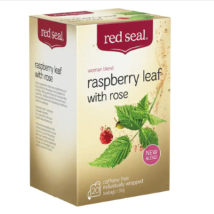 新西蘭red 保稅現(xiàn)貨 seal紅印覆盆子葉茶孕婦順產(chǎn)茶