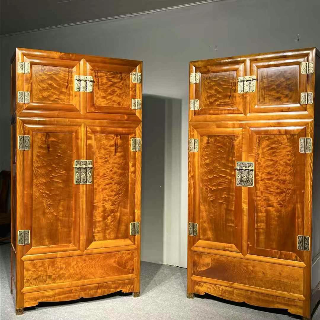 【源头工厂】高档满纹实木大衣柜