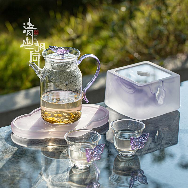 女士专用温茶炉家用耐高温玻璃