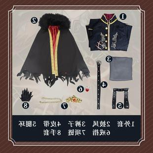 高还原第五人格cos守夜人蚀日者cosplay面具游戏万圣节游戏cospla