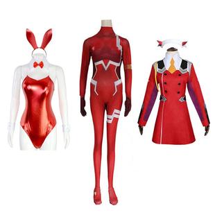 国家队女主02cos服鹤望兰Darling in the Franxx/DFXXcosplay服装