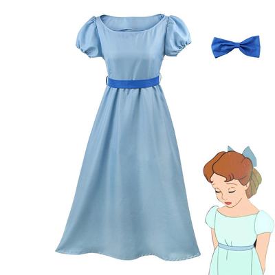 小飞侠cos彼得潘PeterPan温蒂公主cosplay服装长裙表演服