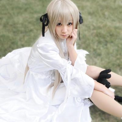 缘之空cos服 春日野穹 穹妹白色日常连衣裙cosplay服装