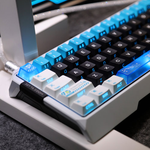 NORIIY骆砾机械核 核动力pbt+pc原厂透光侧刻五面热升华键盘键帽