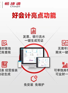 用友好会计 制造业财务记账软件 云会计做账 工厂财务分析工具