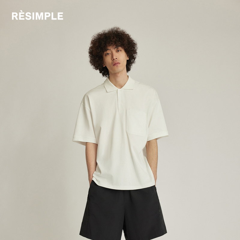简单短袖RESIMPLE基础百搭