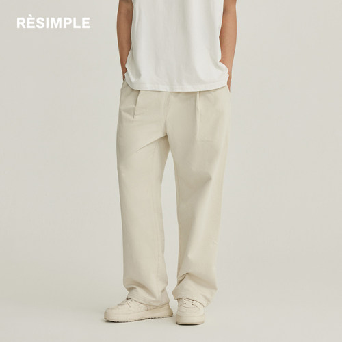 商场同款针织长裤RESIMPLE