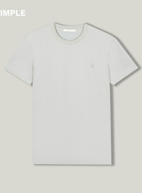 RESIMPLE简单点短袖男士基础款圆领T恤女百搭纯色上衣夏季0918