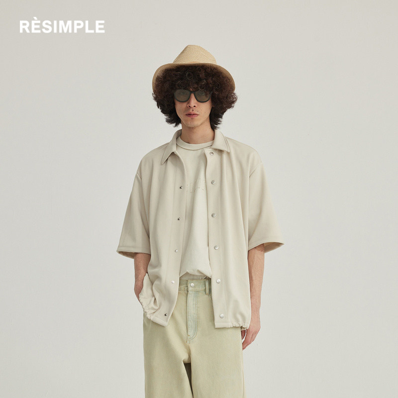 极简短袖衬衫RESIMPLE