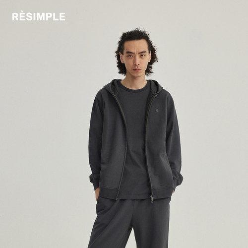 简单开衫卫衣RESIMPLE