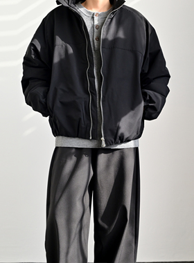 ZCBEAR美式休闲高级感立领棉服男加厚轻便保暖宽松百搭棉衣外套潮