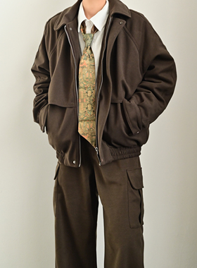 ZCBAR复古美拉德工装风棉衣男女冬季宽松休闲百搭保暖棉服外套潮