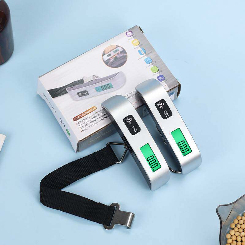 电子秤家用手提电子称小型手提称便携式手提秤食物称50kg行李称克
