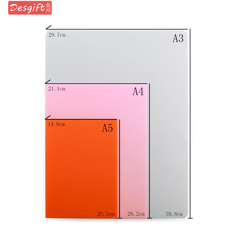 垫板学生写字垫板工厂定印刷软硅胶办公书法考试练字垫透明复写板a5a4