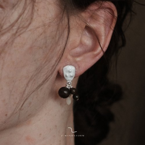 【冬季新款】材质碰撞纯银耳环