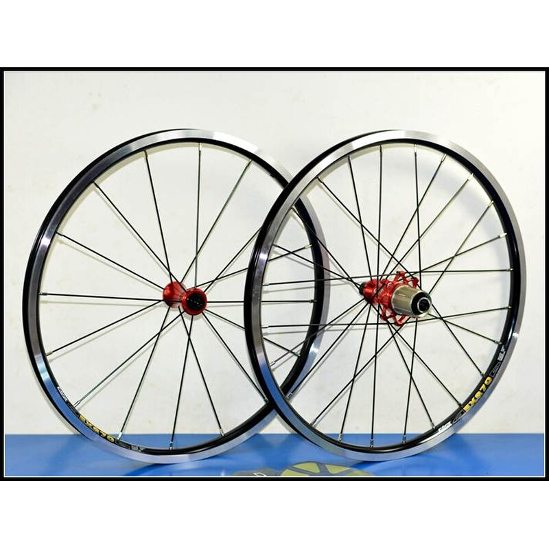 EIOSIX 4轴承20寸406直拉辐条16寸349轮组 22寸451 V刹18寸355