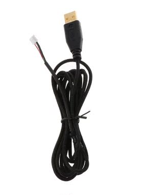 Gold Plated Durable Nylon Braided Line USB Mouse Cable Repla