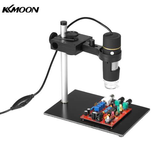 KKmoon Microscopes 0.3MP 1000X 8LED USB Digital Microscope E