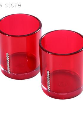 5P C/Set AcrylicBatohrooem Accessories Bath Cup 1Bttl Toothb