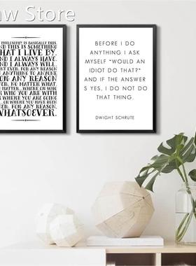 The Office Tv Series Print Poster Room Decor , Michael Scot