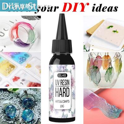 Quick-Drying UV Glue Resin Crystal Clear Hard Curing Resin M