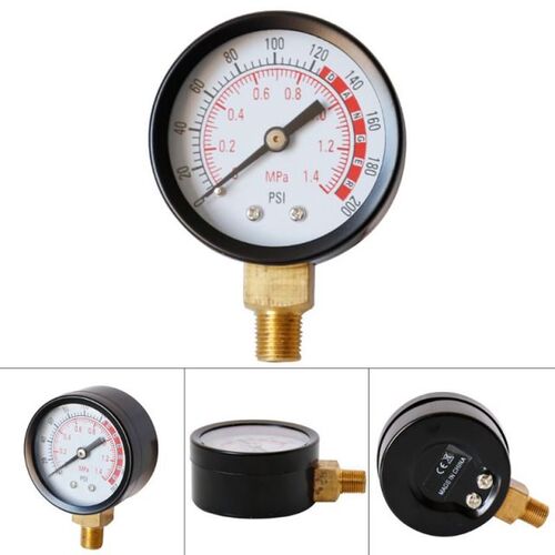 0-200 PSI Pressure Gauge Air Gauge for Air Tank 1/8