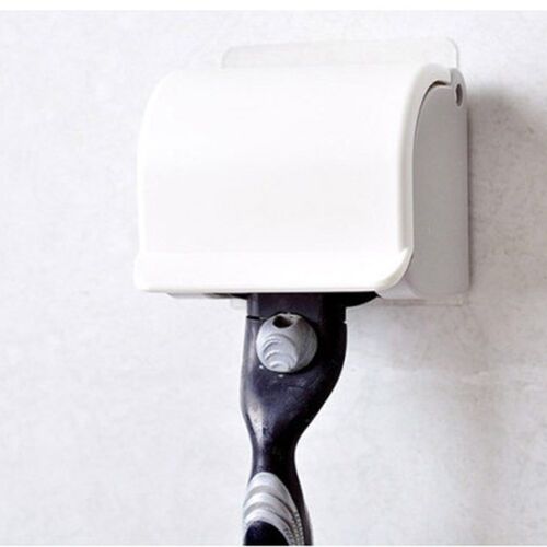1pc Men's Razor Shaver Plastic Razor Rack Sucked Suction-Cup