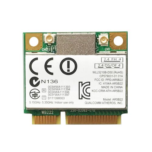 Dual Band 300Mbps Wifi AR5B22 Wireless 802.11a/b/g/n Half Mi
