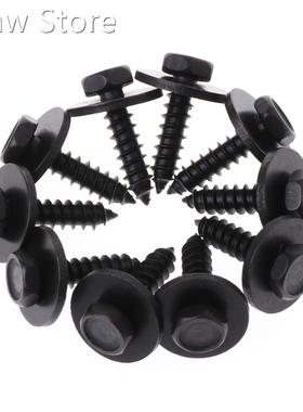 10 Pcs 4.8x19mm Self-Tapping Screws Captive Loose Washer 8mm