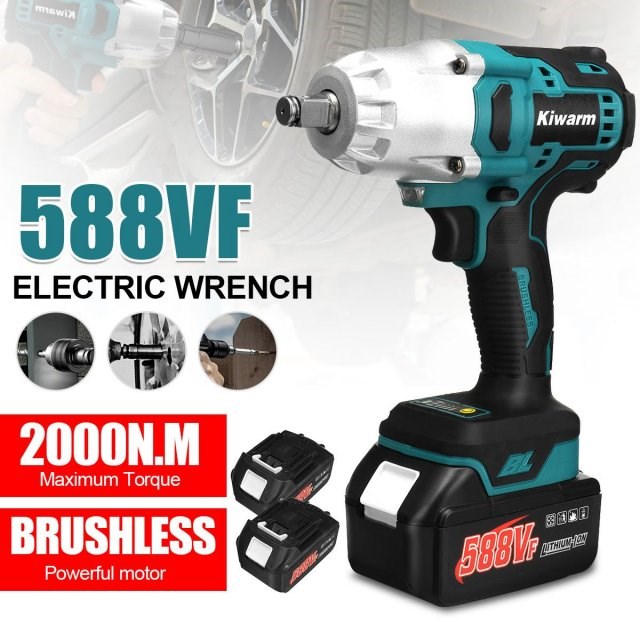 588VF High Power 2000N.M Torque Brushless Electric Impact Wr
