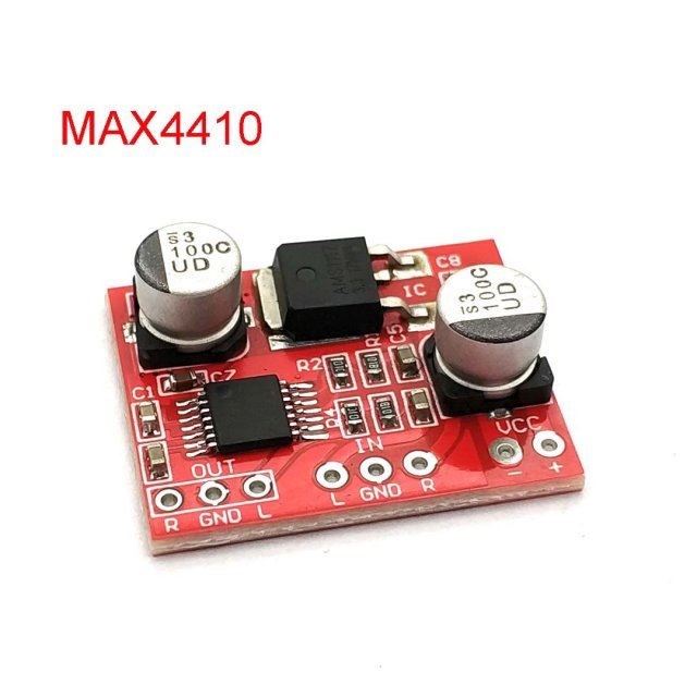 MAX4410 HIFI Headphone Amplification Audio Board Audio Pream