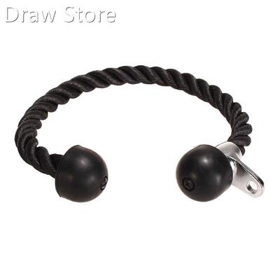 Tricep Rope Abinal Crunches Cable Attachment Pull Down Later