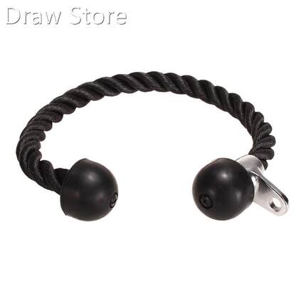 Tricep Rope Abinal Crunches Cable Attachment Pull Down Later