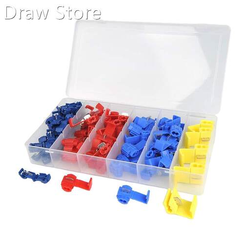 65Pcs Wire Line Connector Terminal Joint Quick Connection Cl