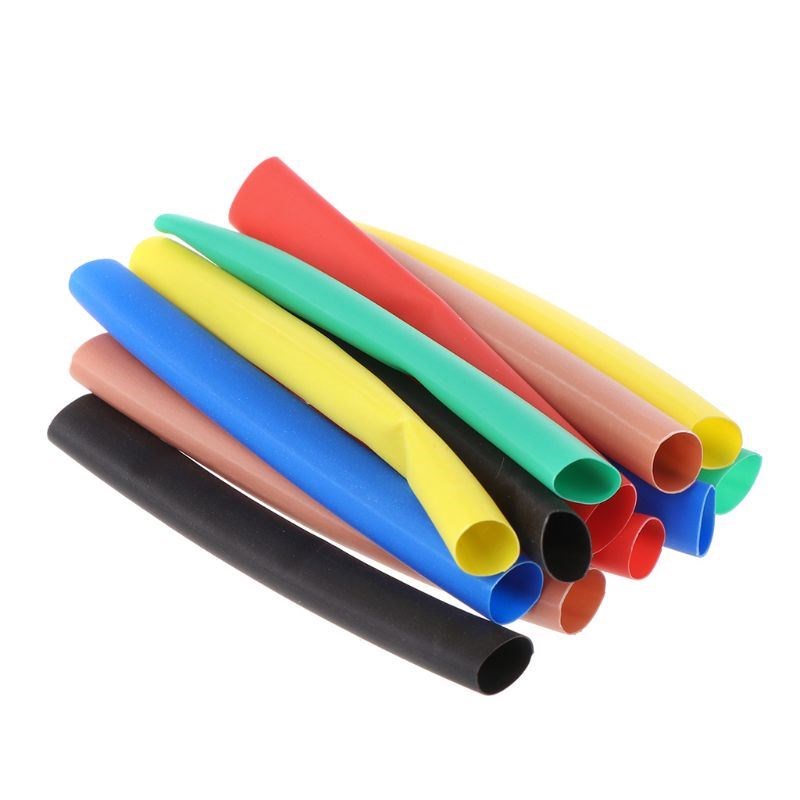 12Pcs/Bag Universal Heat Shrink Tube SleeveUSB Charger Cable