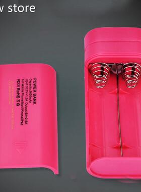 USBk Powr Ban 2 x 18e650 Battery Box eDI1Y Shll Case Charger