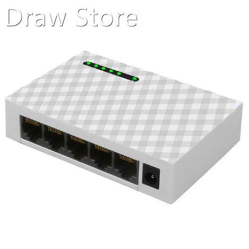 5 Port Gigabit 1000Mbps RJ45 LAN Network Switch Desktop