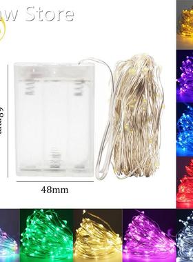 1-10M Copper Wire LED String lights night light Holiday ligh