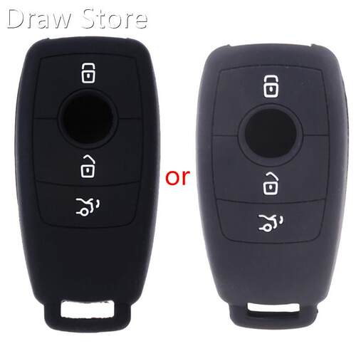 Silicone Car Key Cover Case Protector 适用于 Mercedes Bnez W