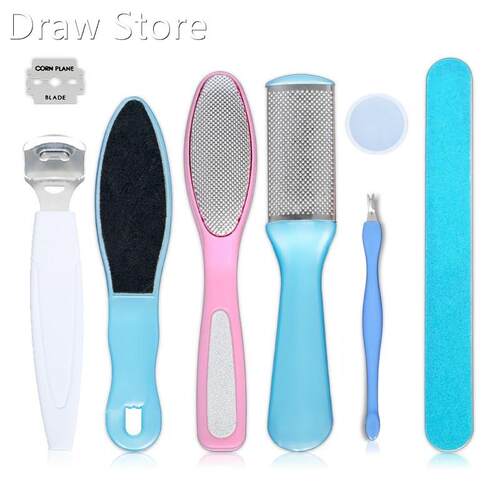 Feet Nails Scraper Pedicure-Kit Clean-Tool Foot-File Dead-Sk
