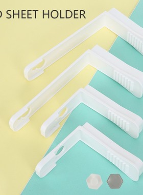 4pcs Quilt Sheet Holder Clips Bed Sheet Grippers Clip Single