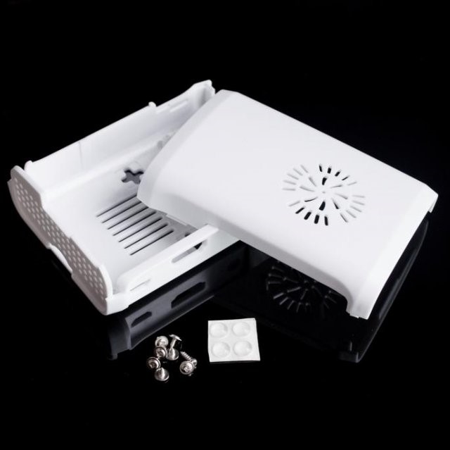 Raspberry PI 3 model B 3B 3B+ Black Case Cover Shell Enclosu