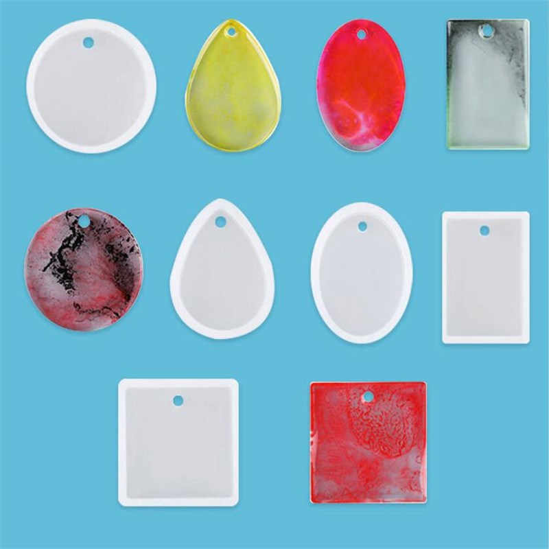 5pieces/set pendant silicone Mold Resin Mould handmade DIY J