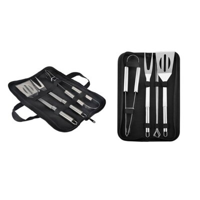 Heavy Duty Barbecue Grilling Gadget Set Extra Thick Stainles