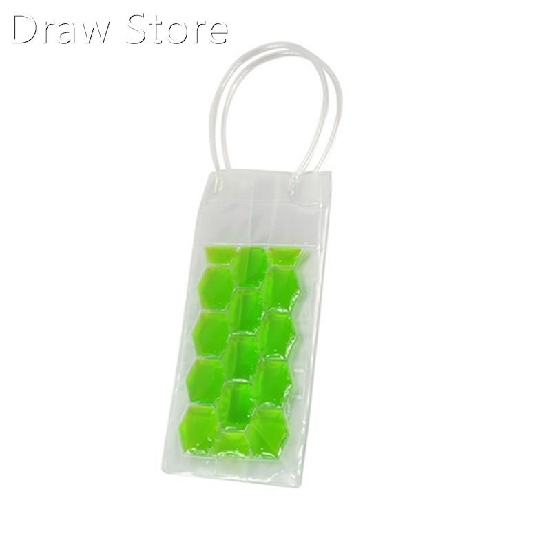 1PC PVC Wine Bottle Freezer Bag Champagne Cooler Beer Coolin