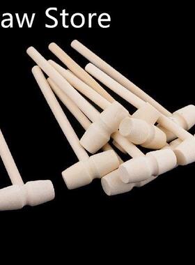 1pc Mini Wooden Hammer Balls Toy Pounder Replacement Wood