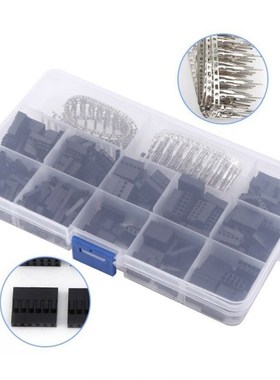 420pcs Male Crimp Pins+Female Pin Connectors Pitch 2.54mm Te