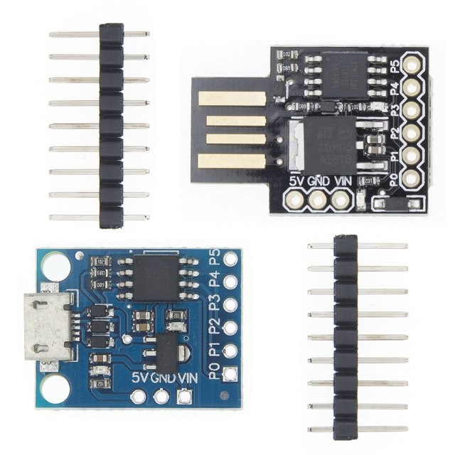 Blue Black TINY85 Digispark Kickstarter Micro Development Bo