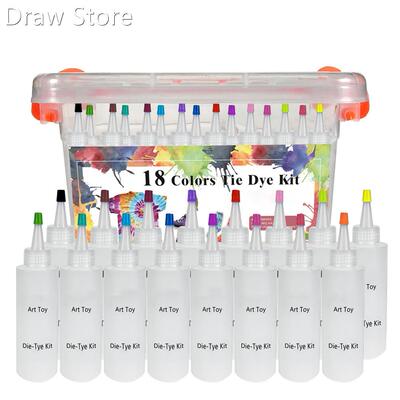 Tie Dye Kit DIY Fabric Dye Set Textile Paint Set Kids Graffi